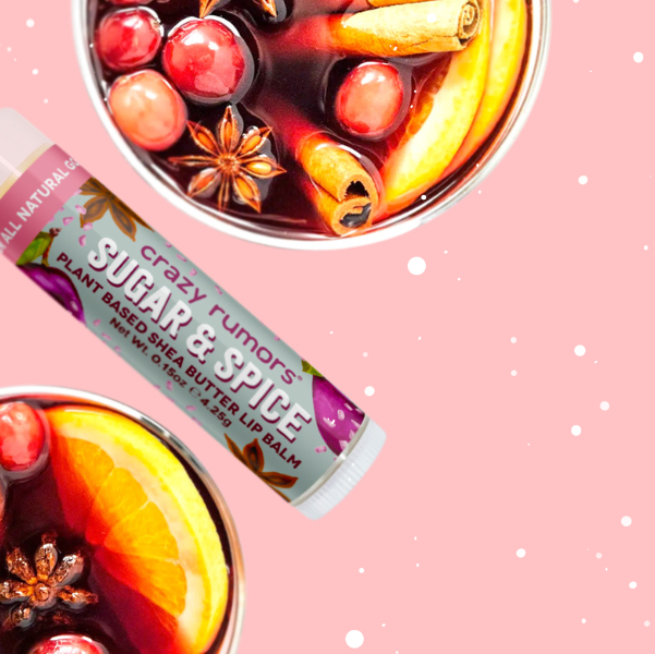 Crazy Rumors - Sugar & Spice  Lip Balm -  Holiday