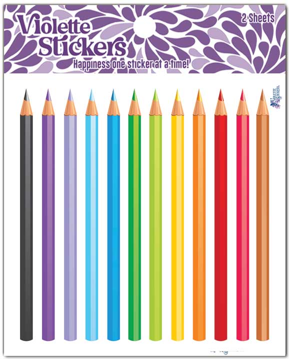 Pencil | Stickers K111 | Violette Stickers