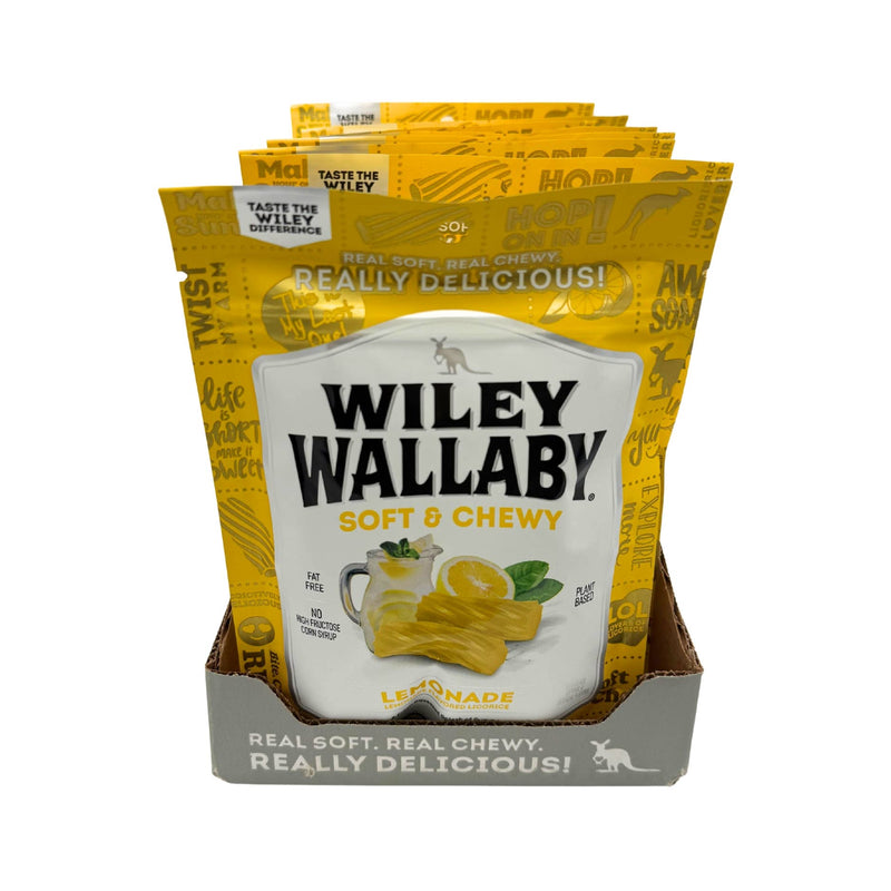 Wiley Wallaby Lemonade Licorice
