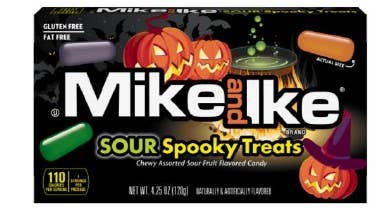 Mike & Ike Sour Spooky Treats, 4.25oz Theater Box