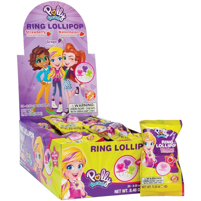Polly Pocket Ring Lollipop