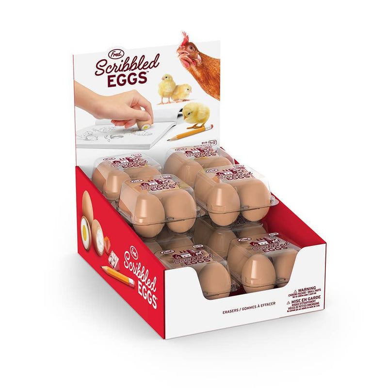 Scribbled Eggs - Egg Erasers-4