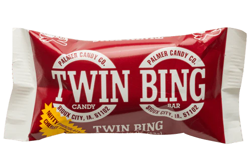 Palmer Twin Bing Candy Bar, 2.1oz