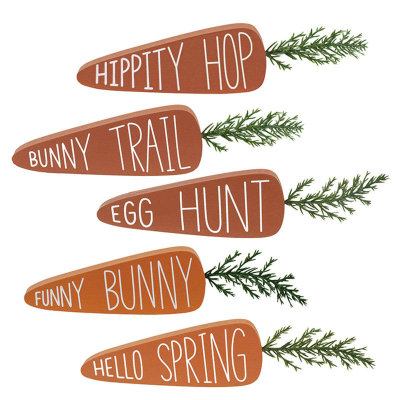 Chunky Carrot Sitter - Decor