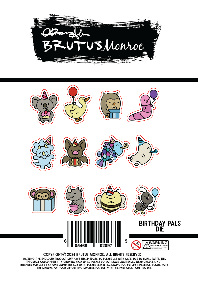 Happy Birthday Pals | Animal Coordinating Die