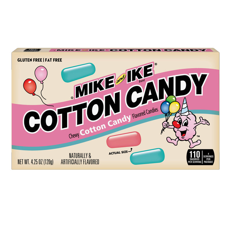 Mike & Ike Cotton Candy Theater Box, 4.25oz