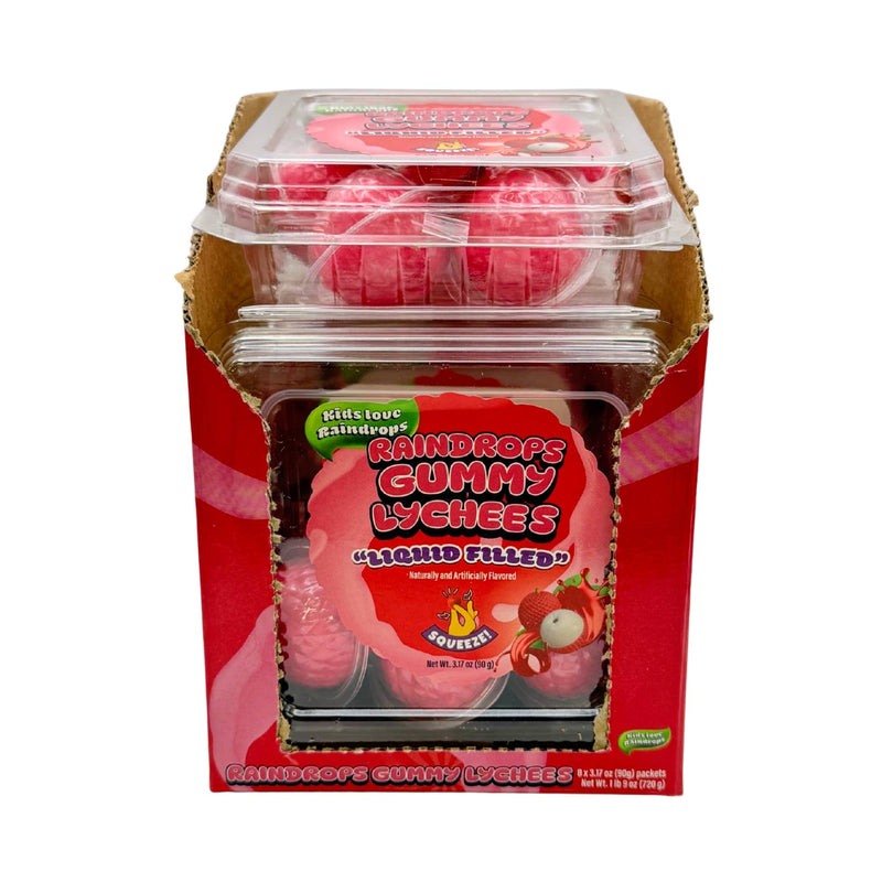 Raindrops Gummy Liquid Filled Lychees