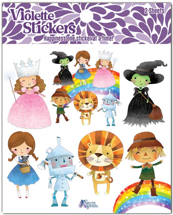 Wiz of Oz | Stickers K69 | Violette Stickers