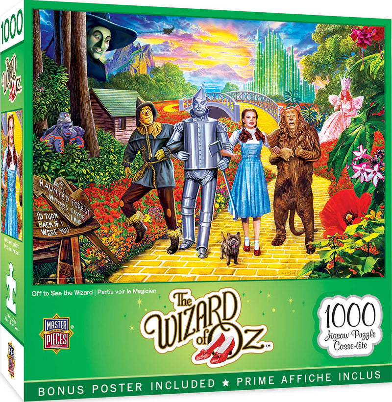 The Wizard of Oz - Off to See the Wizard 1000 Piece Puzzle