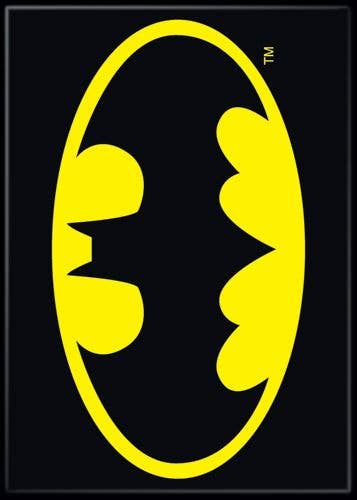 Ata-Boy - DC Comics Batlogo Magnet 2.5" X 3.5"