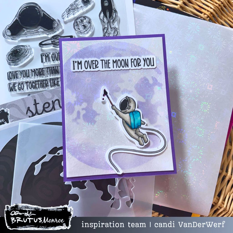 Over the Moon | 6x8 Stamp Set
