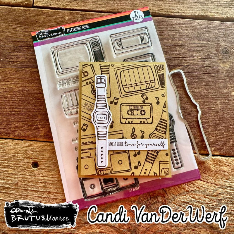 Electronic Icons | 6x8 Stamp