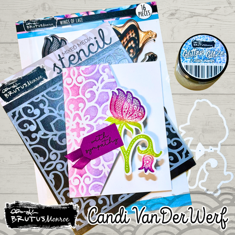 Wings of Lace | 6x8 Stamp Set