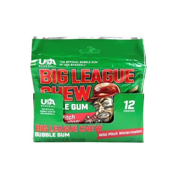Big League Chew Wild Pitch Watermelon Gum