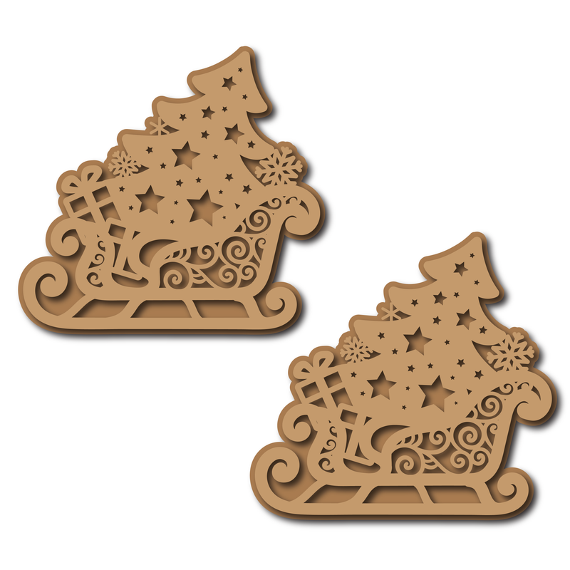 Ornamental Sled | Chipboard