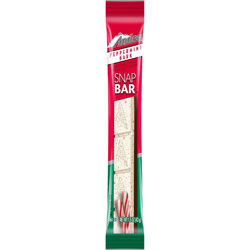 Andes Peppermint Bark Snap Bar