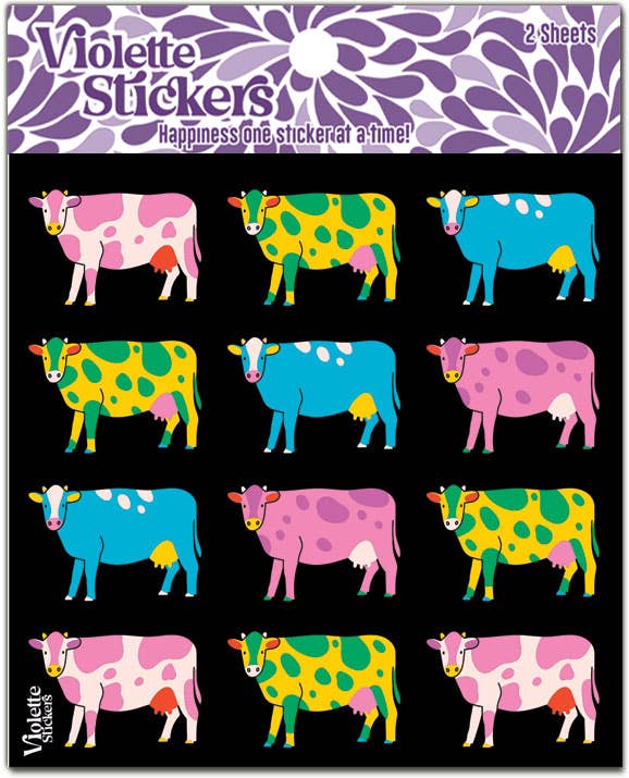 Space Cows | Stickers K293 | Violette Stickers