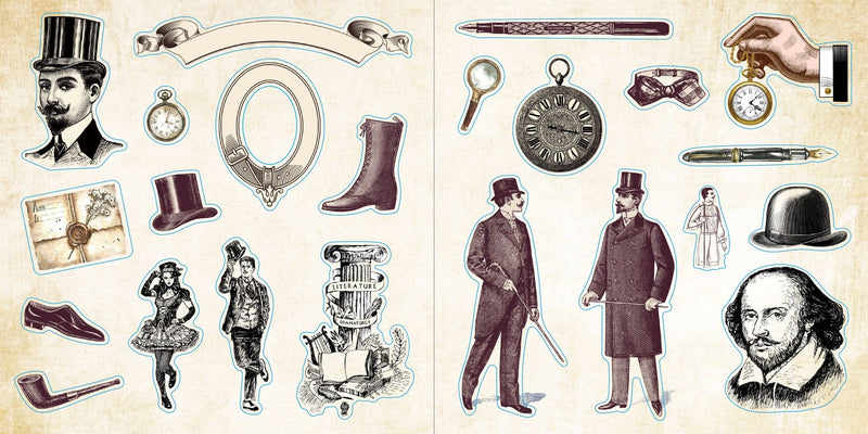 Loads of Ephemera! | Sticker Book  | Peter Pauper Press