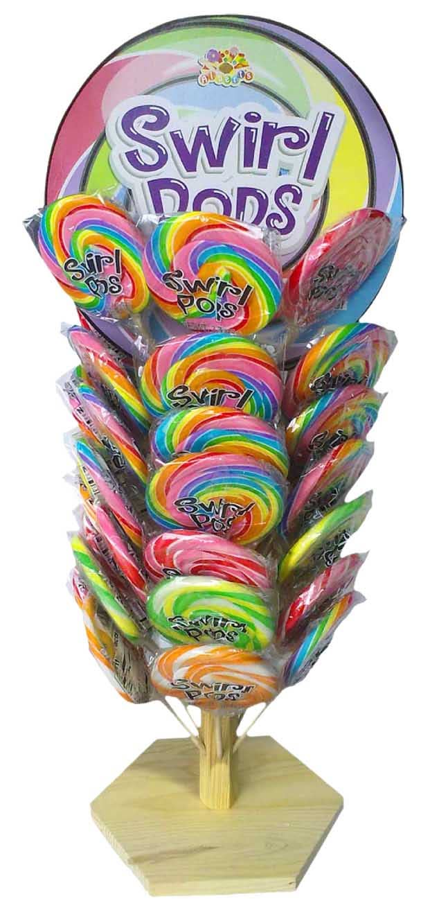 Albert's Swirl Pops: 3oz.