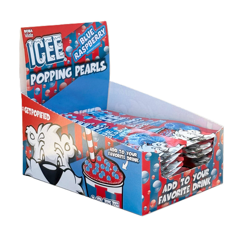 Popping Boba, ICEE Blue Raspberry- 1 pack