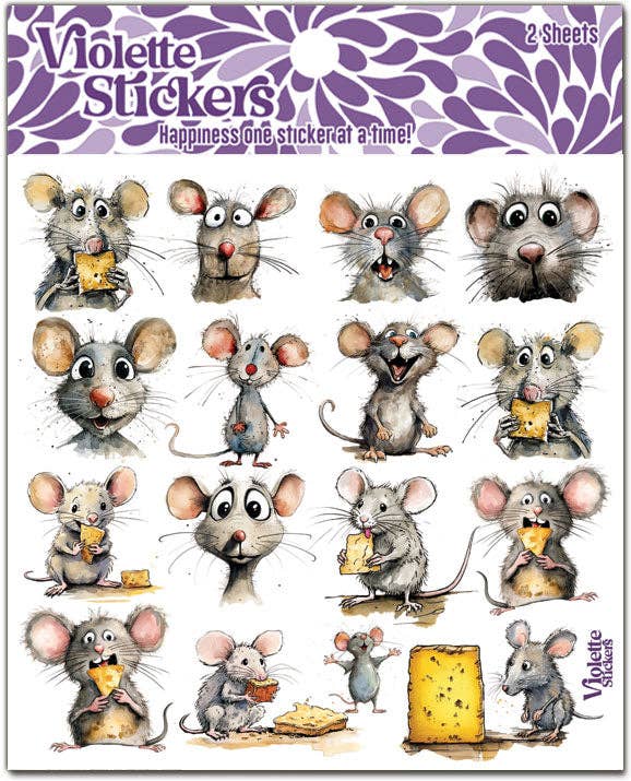 Mini Mice | Stickers K331 | Violette Stickers