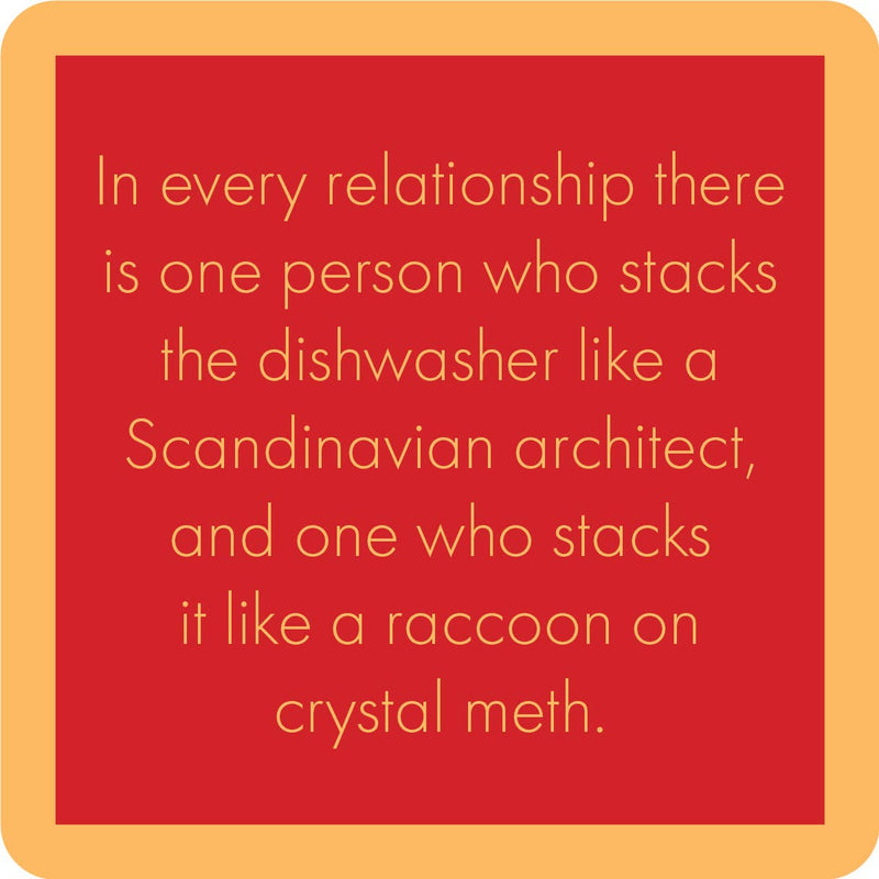 | Coaster |Drinks on Me Dishwasher