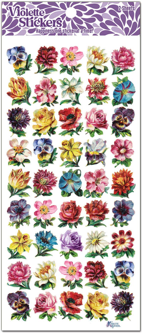 Mini Flower | Stickers C57 | Violette Stickers