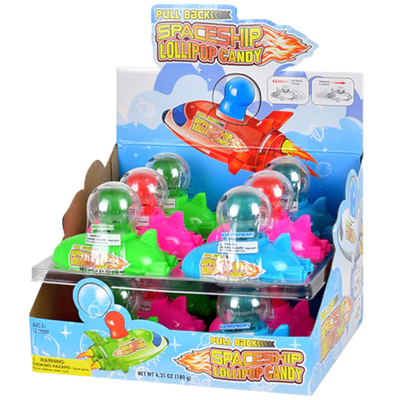 Spaceship Dip-N-Lik Lollipop