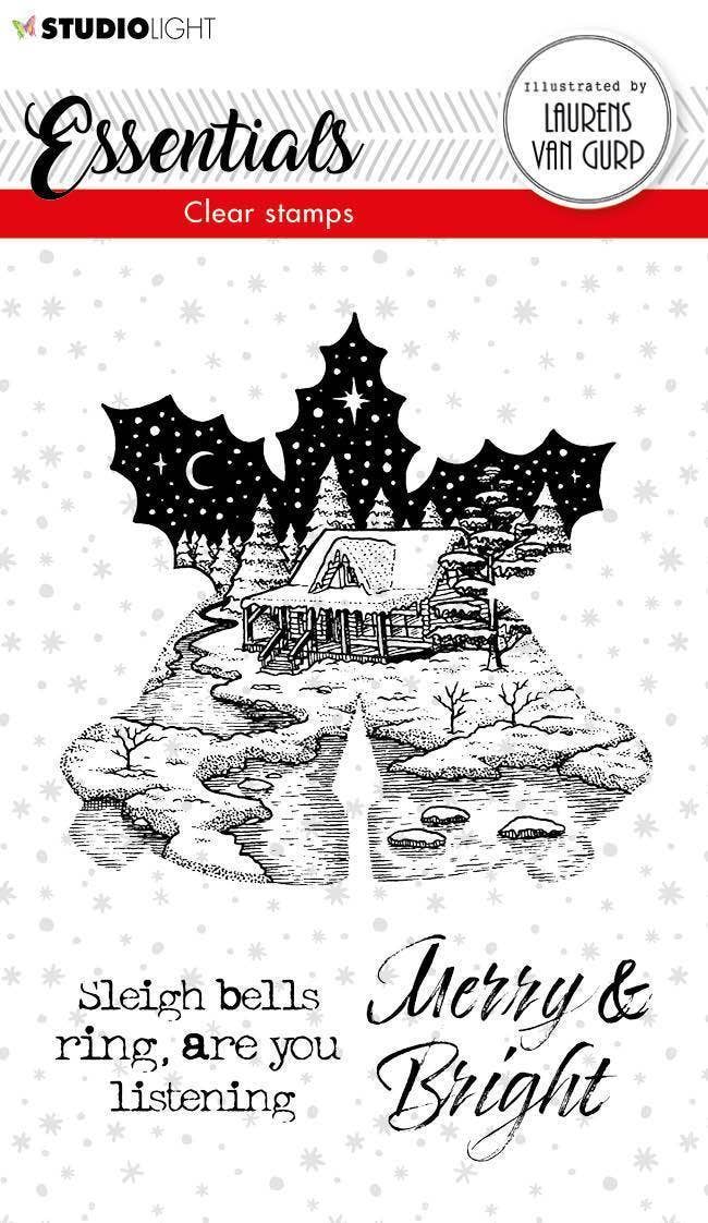 Sleigh Bells |Studio Light Essential Stamps Christmas Stamp