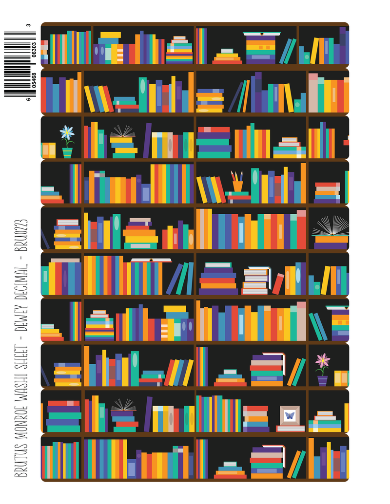 Dewey Decimals | Washi Sheets