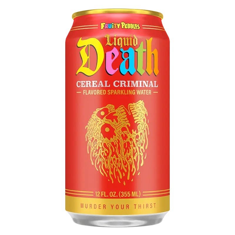Liquid Death - Cereal Criminal LE, 12oz can