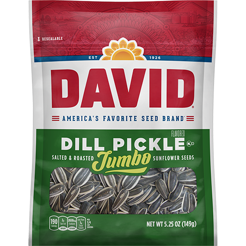 David Sunflower Seeds, Dill Pickle Flavor, 5.25oz