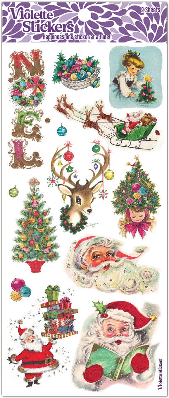 Tinsel Christmas | Stickers C271 | Violette Stickers