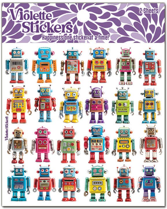 Mini Robot | Stickers K374 | Violette Stickers