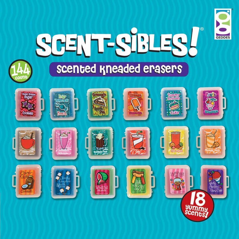 Geddes - SCENT-SIBLES  KNEADED ERASER 144/DSP