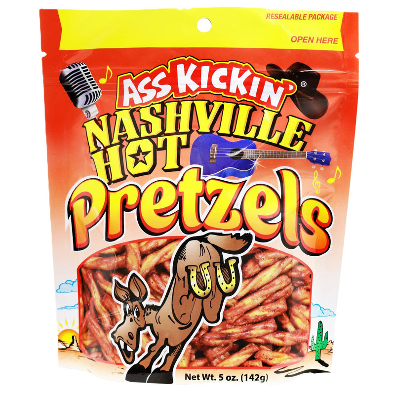 Ass KIckin' Pretzels - Nashville Hot, 5oz