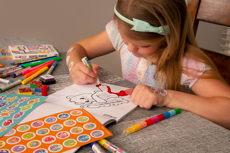 Kangaru Toys & Stationery - Care Bears™ Scented Stamp and Activity Set