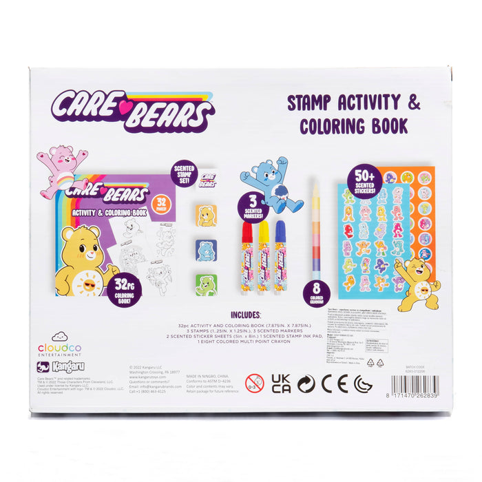 Kangaru Toys & Stationery - Care Bears™ Scented Stamp and Activity Set