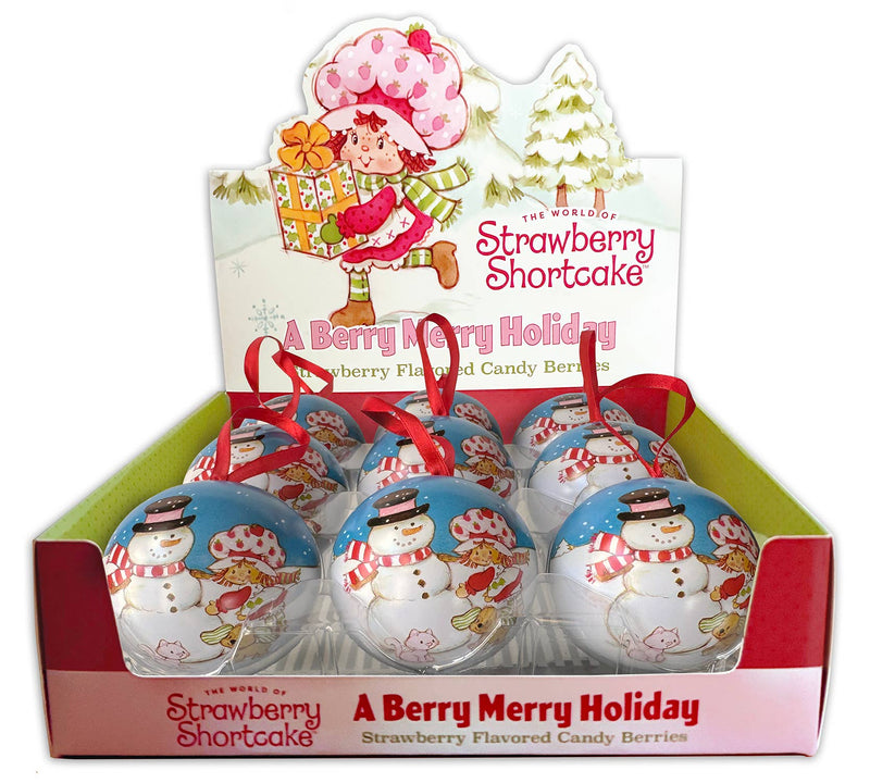 Strawberry Shortcake Berry Merry Holiday Ornament