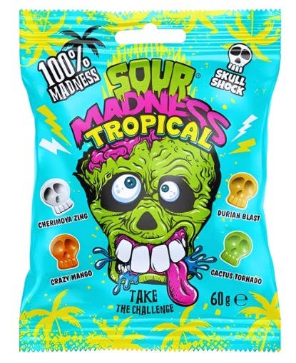 Limited Import - Sour Madness Tropical 60g