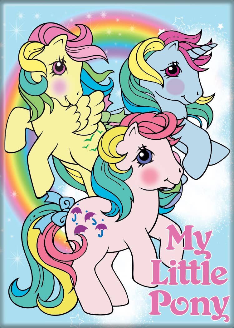 Ata-Boy - My Little Pony Retro Trio Magnet