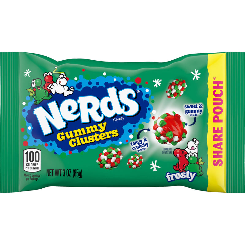 Nerds Holiday Gummy Clusters Share pack 3oz