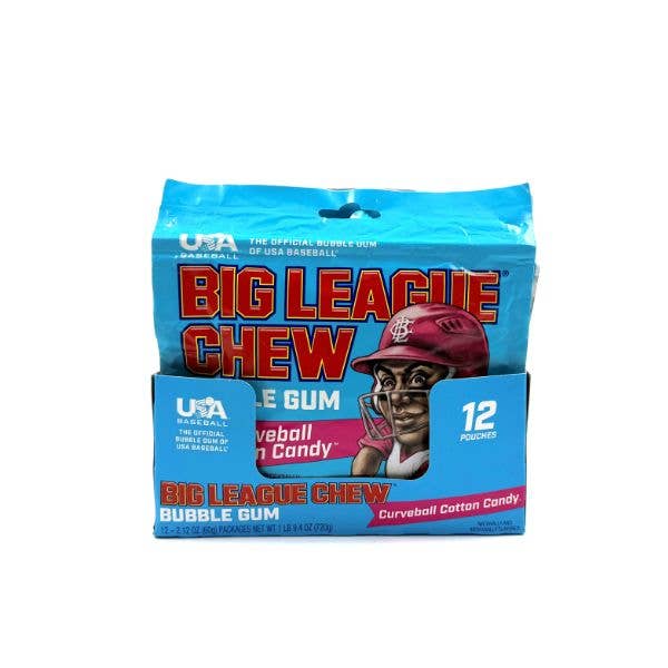 Big League Chew Curve Ball Cotton Candy Gum