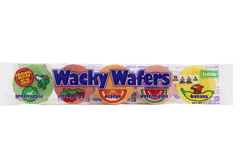 Wacky Wafers, 1.2oz Packages