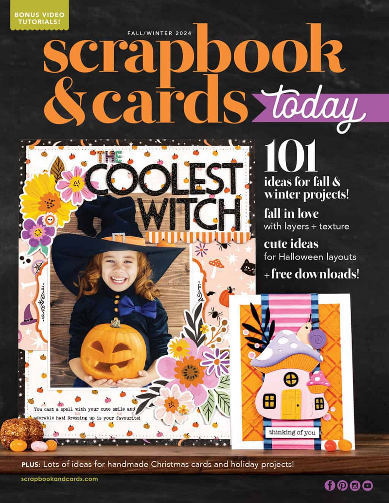 Scrapbook & Cards Today Fall/Winter 2024 Magazine
