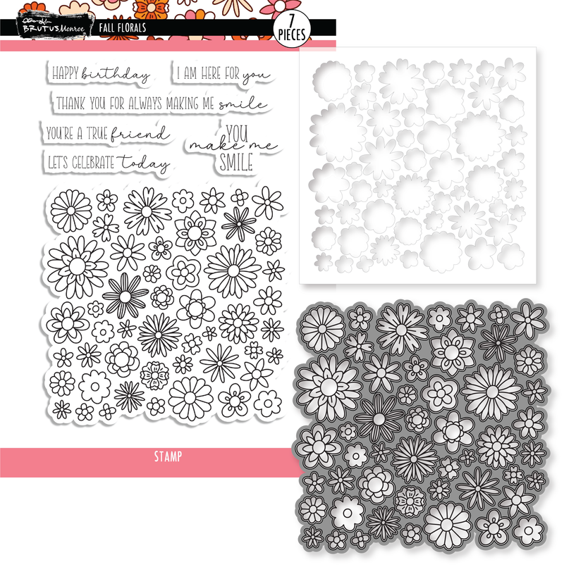 Fall Florals | 6x8 Stamp Set