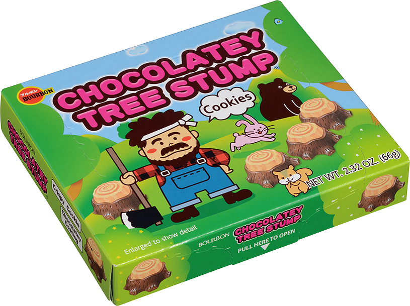 Chocolatey Tree Stump Cookies