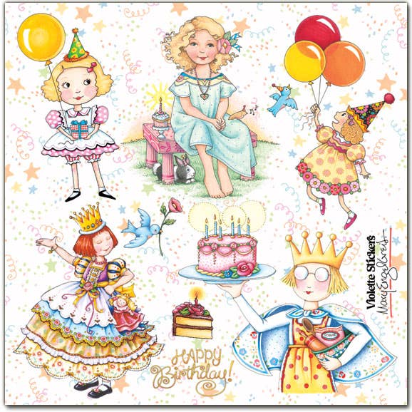 Mary's Birthday Girls | Stickers ME111 | Violette Stickers