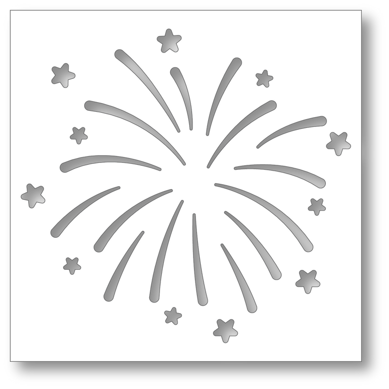 Firework | 4x4 Stencil