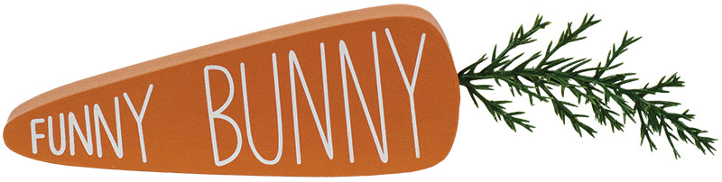 Chunky Carrot Sitter - Decor